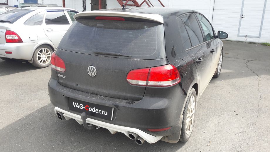 VW Golf VI-1,6MPI(BSE)-DSG7-2012м/г - активация и кодирование скрытых функций от VAG-Coder.ru