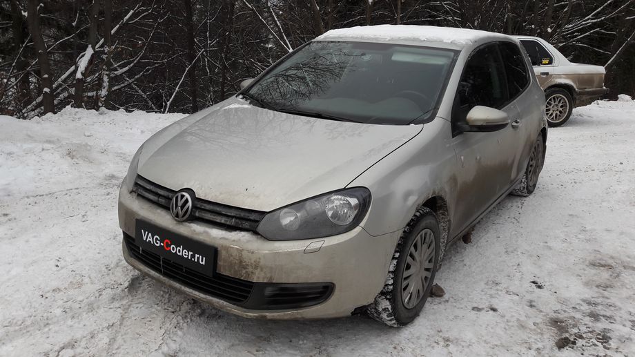 VW Golf VI-1,4SI(CAXA)-МКП6-2012м/г - обновление прошивки блока управления двигателя от VAG-Coder.ru