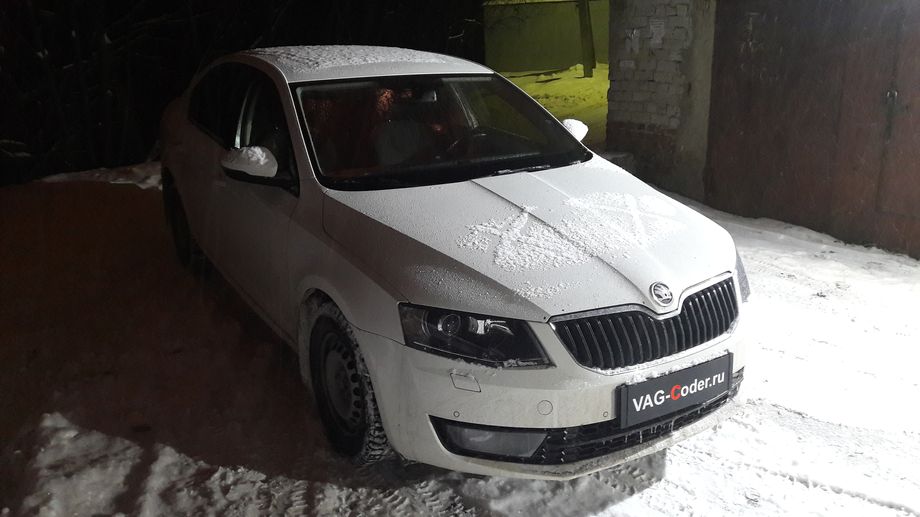 Skoda Octavia A7-1,4TSI(CHPA)-DSG7-2014м/г - обновление прошивки блоков управления климата и магнитолы, перепрошивке руля, активация и кодирование скрытых функций от VAG-Coder.ru