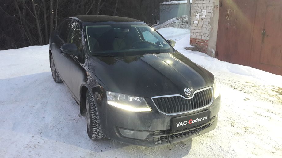 Skoda Octavia A7-1,4TSI-DSG7-2014м/г - обновление прошивки штатной магнитолы Bolero от VAG-Coder.ru