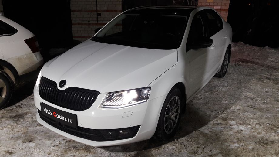 Skoda Octavia A7-2017м/г - установка новой цифровой панели приборов (AID - Active Info Display), активация и кодирование скрытых функций в VAG-Coder.ru