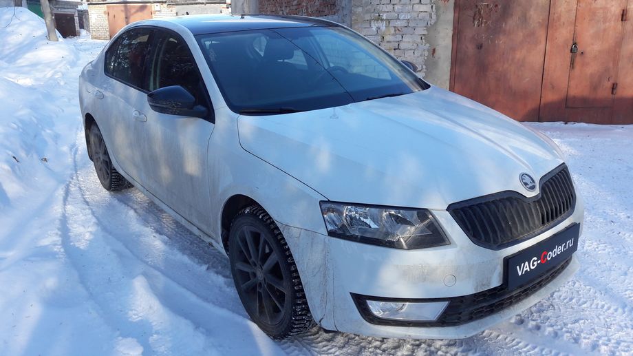 Skoda Octavia A7-1,4TSI(CZDA)-DSG7-2017м/г - комплексная диагностика состояния электроники, узлов и агрегатов автомобиля, обновление устаревших прошивок блоков управления - двигателя, обновление прошивки автоматической коробки передач DSG7 (DQ200-MQB), обновление прошивки магнитолы Bolero MIB2 в VAG-Coder.ru