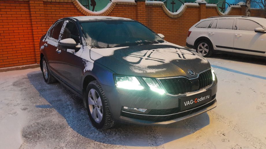 Skoda Octavia A7 FL-1,4TSI-DSG7-2019м/г - разблокировка функции MirrorLink VIM (Video In Motion) в движении, кодирование и активации скрытых функций в VAG-Coder.ru