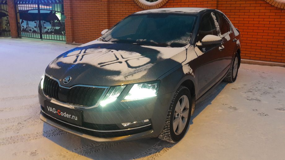 Skoda Octavia A7 FL-1,4TSI-DSG7-2019м/г - разблокировка функции MirrorLink VIM (Video In Motion) в движении, кодирование и активации скрытых функций в VAG-Coder.ru