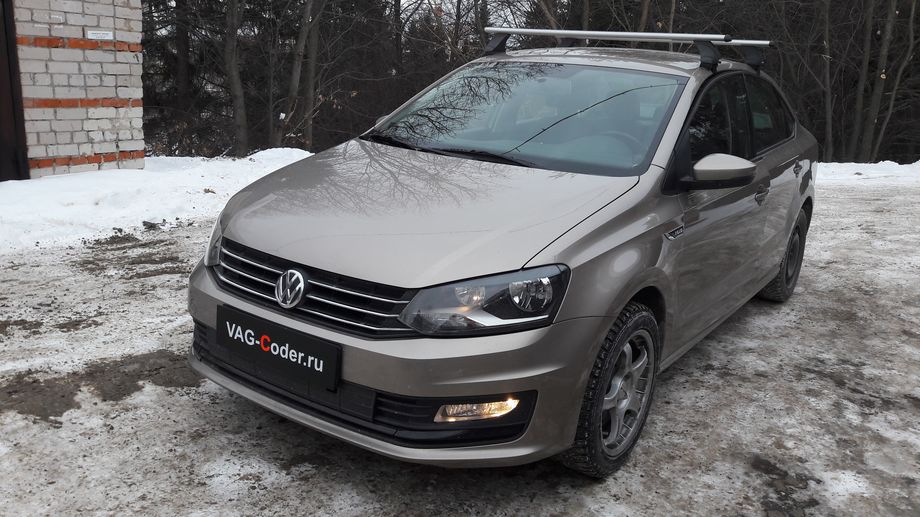 VW Polo Sedan-1,6MPI(CWVA)-АКПП6-2016м/г - активация и кодирование скрытых функций, обновление прошивки блока управления автоматической коробкой передач АКПП6 (AISIN AG6 G3) от VAG-Coder.ru