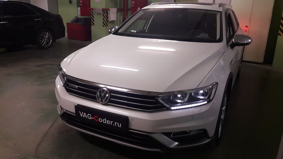 VW Passat AllTrack B8-2,0TSI-4х4-DSG7-2018м/г - активация и кодирование скрытых функций от VAG-Coder.ru