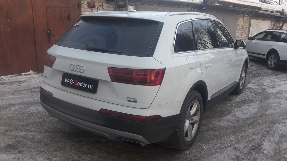 Audi Q7 New(4M)-3,0TFSI(CREC)-4х4-АКПП8-2016м/г - активация и кодирование скрытых функций от VAG-Coder.ru