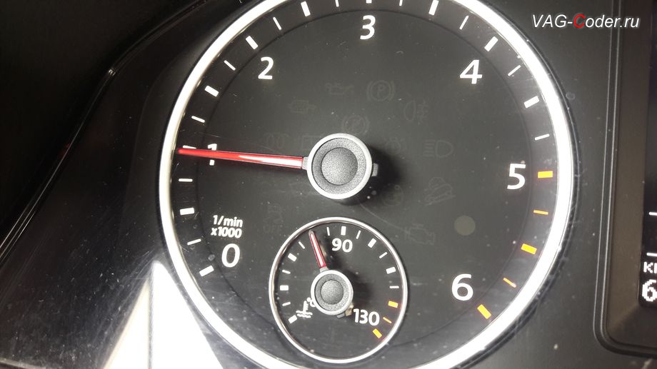 VW Tiguan-2013м/г - все функции усилителя руля полностью восстановлены, никаких ошибок нет, перепрошивка руля от VAG-Coder.ru