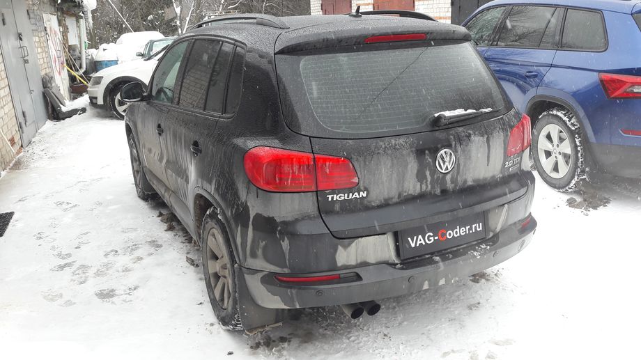 VW Tiguan-2,0TDI-4х4-АКПП6-2013м/г - обновление прошивки блока управления полного привода Haldex (Халдекс) в VAG-Coder.ru