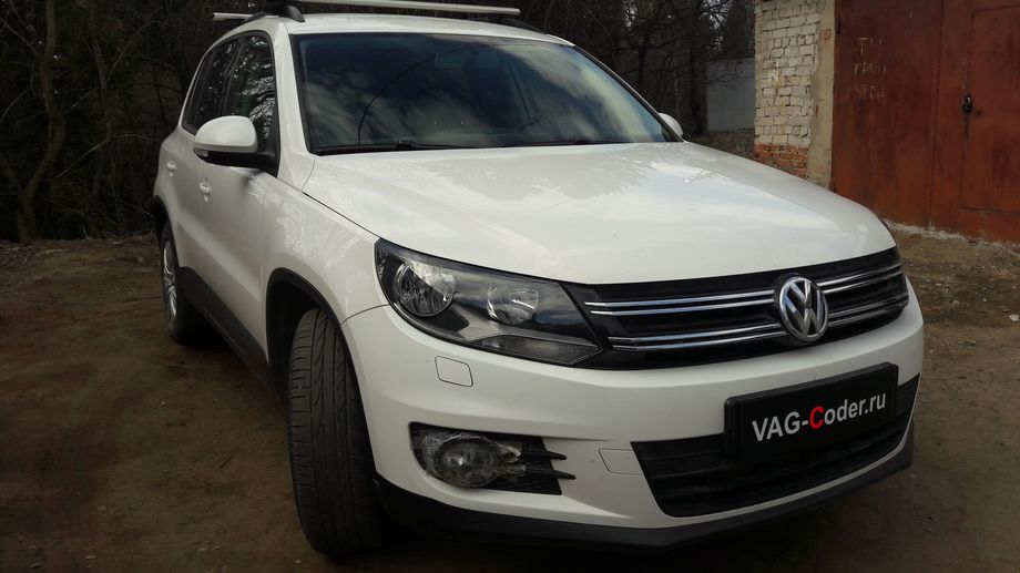 VW Tiguan-2013м/г - Устранение программного сбоя и ошибки неисправности электродвигателя красного усилителя руля, перепрошивка руля в Audi Q3 RS Quattro в VAG-Coder.ru