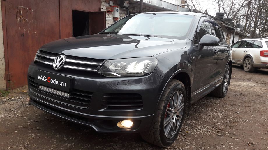 VW Touareg NF-3,6FSI(CGRA)-4х4-АКПП8-2011м/г - обновление прошивки и навигационных карт 2018 года (6.26.1) на штатной магнитоле RNS850 в VAG-Coder.ru