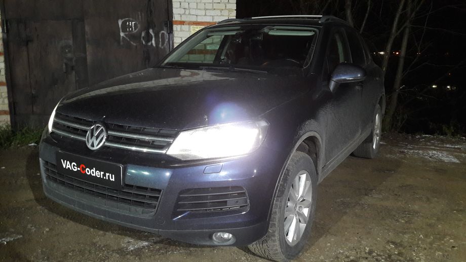 VW Touareg NF-3,0TDI(CASA)-4х4-АКПП8-2011м/г - обновление прошивки и навигационных карт 2018 года (6.26.1) на штатной магнитоле RNS850, активация и кодирование скрытых функций в VAG-Coder.ru