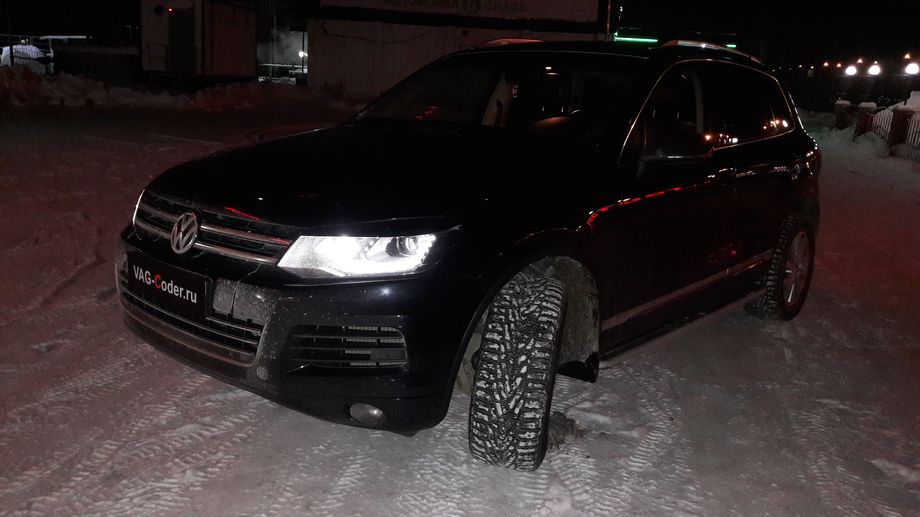 VW Touareg NF-3,0TDI-4х4-АКПП8-2012м/г - обновление прошивки и навигационных карт 2018 года (6.26.1) на штатной магнитоле RNS850, и обновление прошивки АКПП8 в VAG-Coder.ru