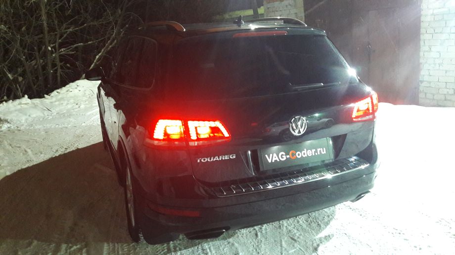 VW Touareg NF-3,6FSI(CMTA)-4х4-АКП8-2014м/г - доустановка оригинального заводского пакета оборудования электропривода задней двери багажника в VAG-Coder.ru