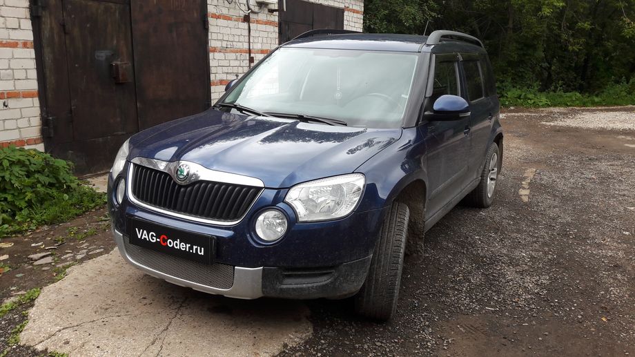 Skoda Yeti-2014м/г - активация AUX и кодирование скрытых функций от VAG-Coder.ru