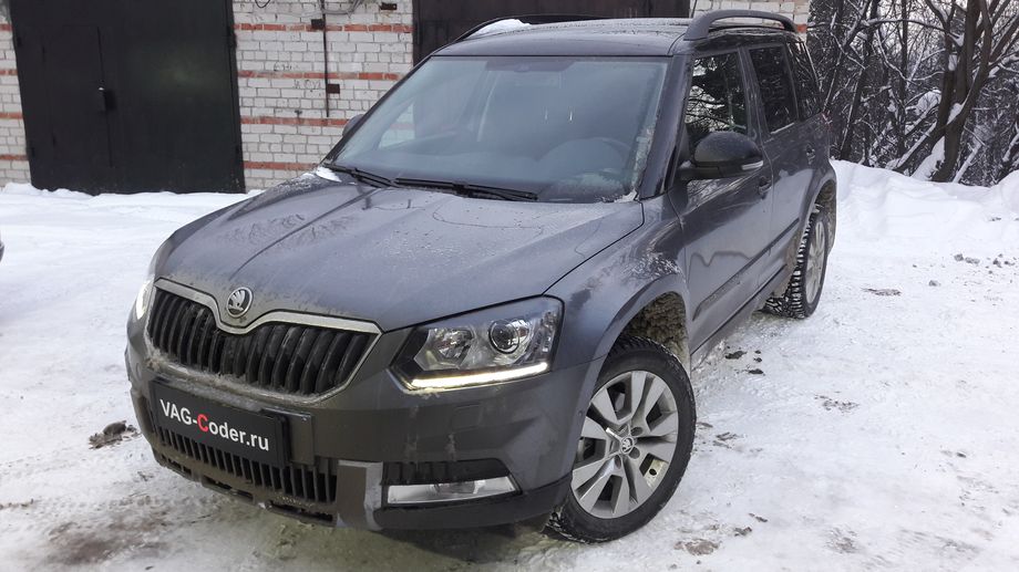 Skoda Yeti-1,8TSI(CDAB)-4х4-DSG6-2015м/г - перепрошивка руля в гибридную модификацию Легкий руль и Octavia RS, и обновление прошивки блока управления полного привода Haldex (Халдекс) в VAG-Coder.ru