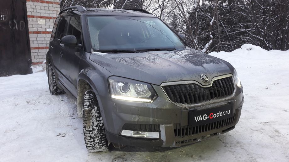 Skoda Yeti-1,8TSI(CDAB)-4х4-DSG6-2015м/г - перепрошивка руля в гибридную модификацию Легкий руль и Octavia RS, и обновление прошивки блока управления полного привода Haldex (Халдекс) в VAG-Coder.ru