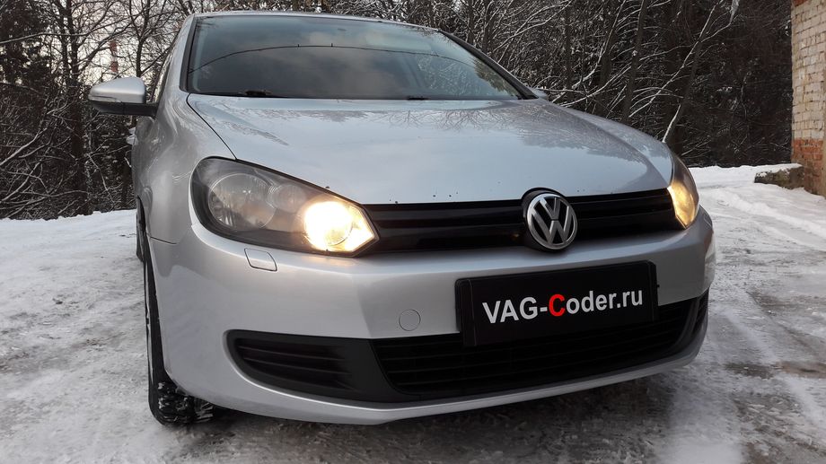 VW Golf 6-1,6MPI-МКП5-2011м/г - ремонт блока бортовой сети и устранение последствий после установки нештатного ксенона с постоянно горящей лампой поворота в VAG-Coder.ru в Перми