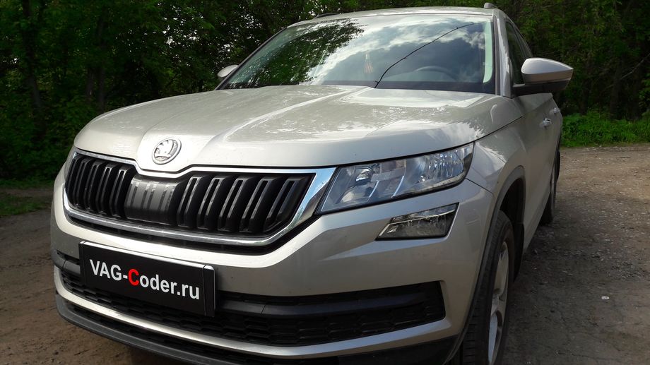 Skoda Kodiaq-1,4TSI-4х4-DSG6-2019м/г - активация и кодирование скрытых функций в VAG-Coder.ru в Перми