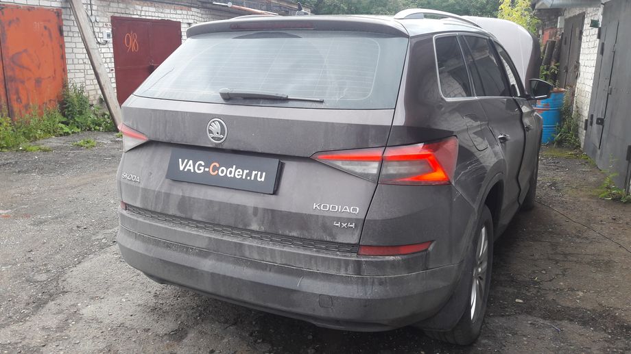 Skoda Kodiaq-2,0TDI(DBGC)-4х4-DSG7-2019м/г - активация и кодирование скрытых функций в VAG-Coder.ru в Перми