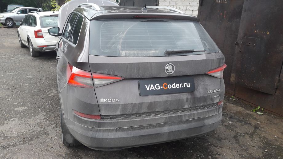 Skoda Kodiaq-2,0TDI(DBGC)-4х4-DSG7-2019м/г - активация и кодирование скрытых функций в VAG-Coder.ru в Перми