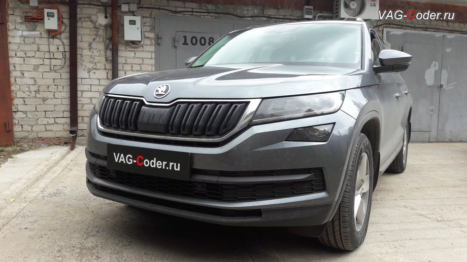 Skoda Kodiaq-1,4TSI-DSG6-2020м/г - активация и кодирование пакета скрытых заводских функций на Шкода Кодиак в VAG-Coder.ru в Перми