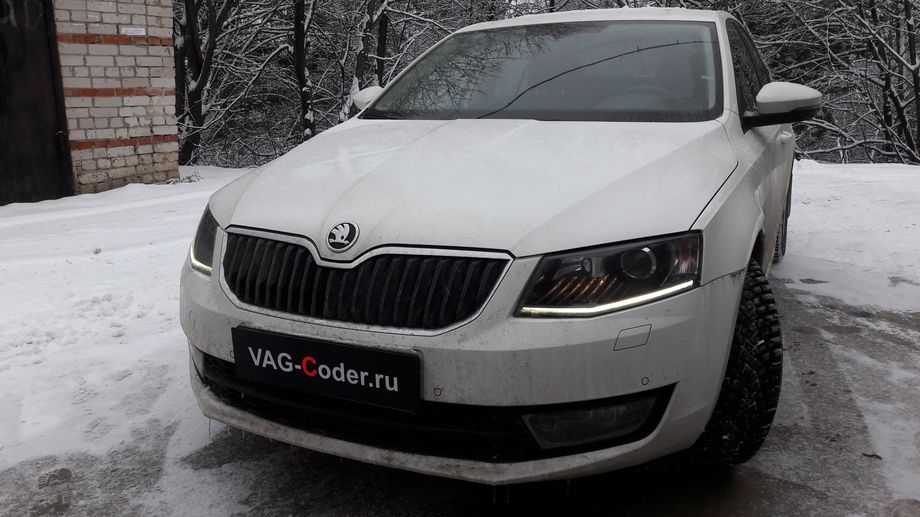 Skoda Octavia A7-2,0TDI-DSG6-2015м/г - активация и кодирование скрытых функций, и перепрошивка руля в Тугой руль в VAG-Coder.ru в Перми