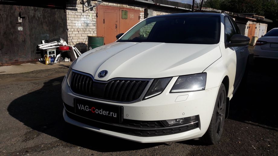 Skoda Octavia A7 FL-1,4TSI(CZDA)-DSG7-2018м/г - активация и кодирование скрытых функций в VAG-Coder.ru в Перми