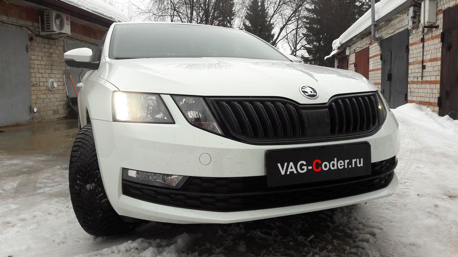 Skoda Octavia A7 FL-1,6MPI(CWVA)-АКПП6-2019м/г - доустановка мультируля с заменой блока управления гейтвея и снятием защиты компонентов, обновление устаревшей прошивки блока управления автоматической коробки передач АКПП6 (устраняет дерганье, пинки, рывки, задержку и подвисания при переключении со 2-й на 3-ю передачу), и перепрошивка руля в Тугой руль на Шкода Октавия А7 ФЛ в VAG-Coder.ru в Перми