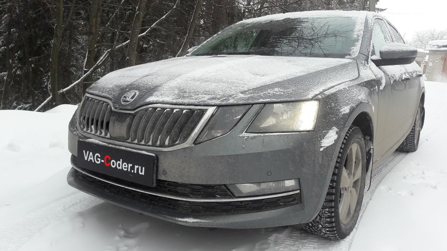 Skoda Octavia A7 FL-1,4TSI-МКП6-2019м/г - программная активация и кодирование пакета скрытых заводских функций на Шкода Октавия А7 ФЛ в VAG-Coder.ru в Перми