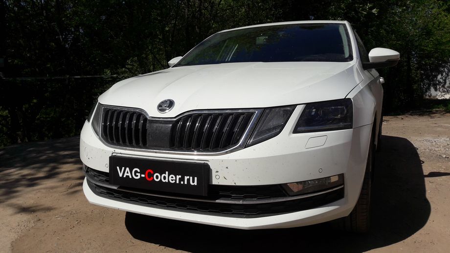 Skoda Octavia A7 FL-1,4TSI-DSG7-2020м/г - активация и кодирование пакета скрытых заводских функций на Шкода Октавия А7 ФЛ в VAG-Coder.ru в Перми