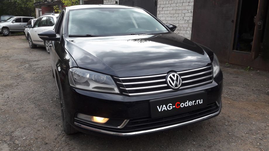 VW Passat B7-1,8TSI(CDAB)-DSG7-2012м/г - доустановка и онлайн запрос PIN-кода разблокировки на доустановленной магнитоле RNS-510 с навигацией в VAG-Coder.ru в Перми