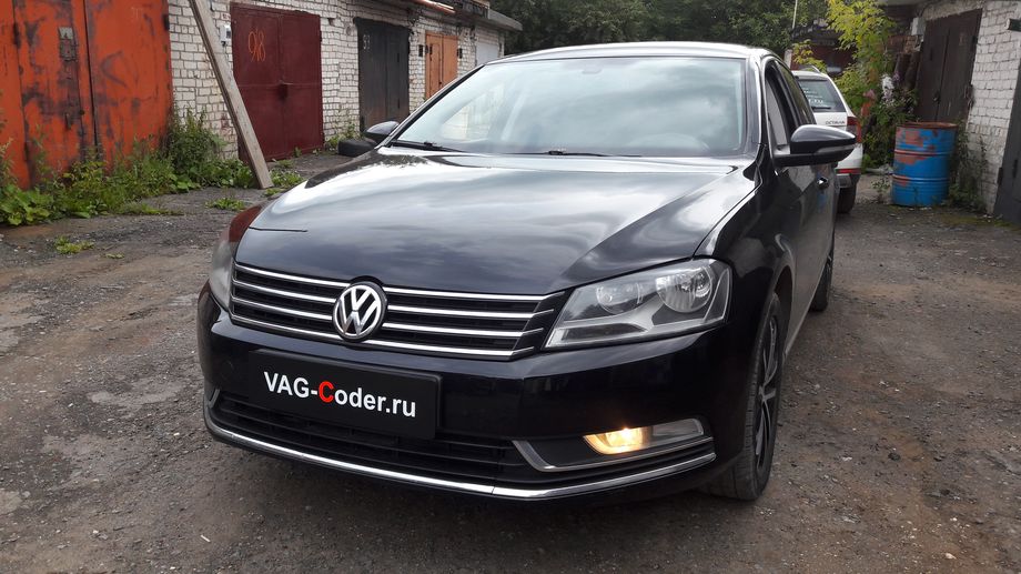 VW Passat B7-1,8TSI(CDAB)-DSG7-2012м/г - доустановка и онлайн запрос пин-кода разблокировки на доустановленной магнитоле RNS-510 с навигацией в VAG-Coder.ru в Перми