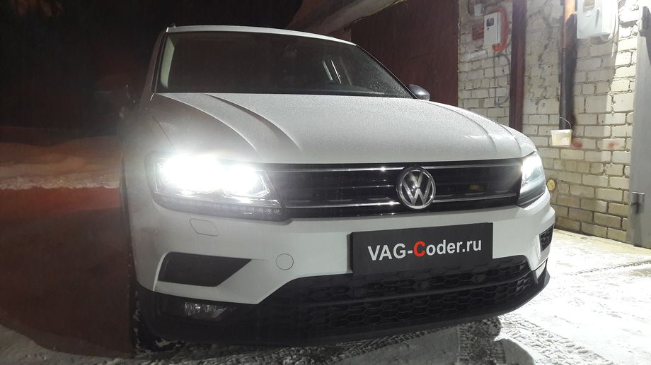 VW Tiguan NF-1,4TSI-4х4-DSG6-2019м/г - замена аналоговой приборки на новую цифровую панель приборов 12 дюймов (AID, Active Info Display) на Фольксваген Тигуан НФ в VAG-Coder.ru в Перми