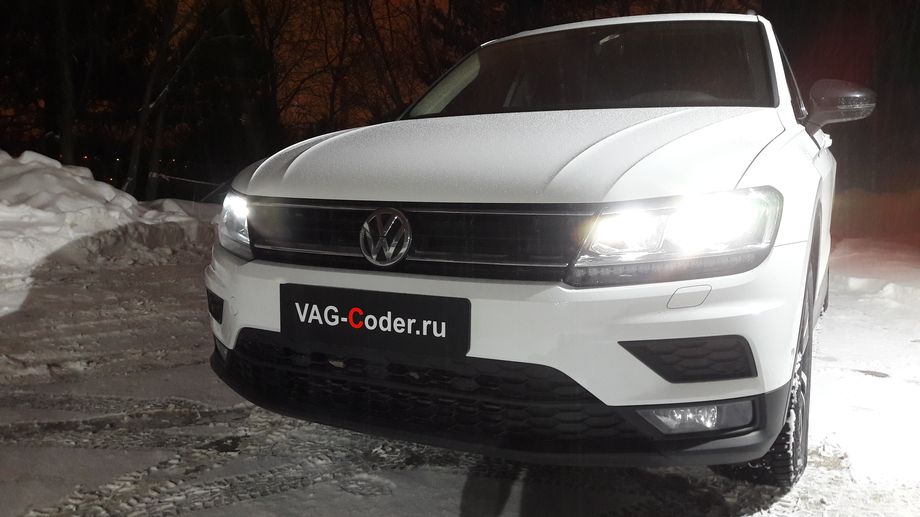 VW Tiguan NF-1,4TSI-4х4-DSG6-2019м/г - замена аналоговой приборки на новую цифровую панель приборов 12 дюймов (AID, Active Info Display) на Фольксваген Тигуан НФ в VAG-Coder.ru в Перми