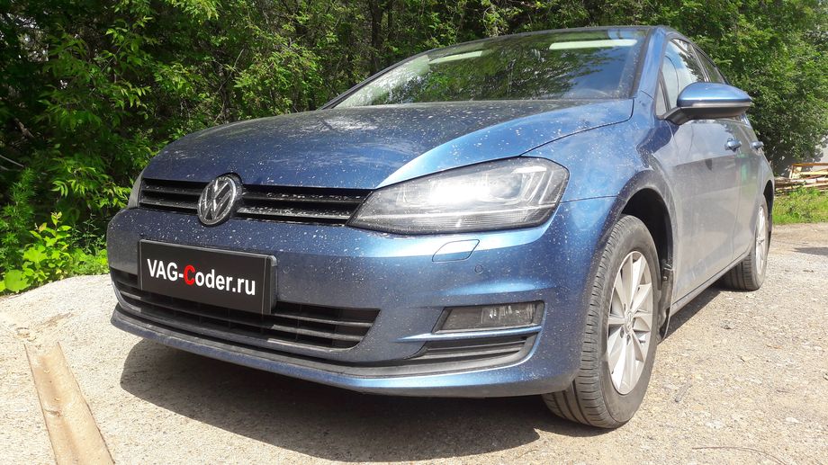 VW Golf 7-1,4TSI(CMBA)-DSG7-2013м/г - обновление устаревшей прошивки двигателя 1,4TSI(CMBA) и обновление устаревшей прошивки автоматической коробки передач DSG7(DQ200-MQB) на Фольксваген Гольф 7 в VAG-Coder.ru в Перми