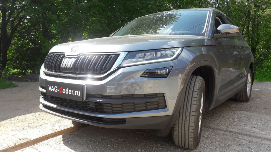 Skoda Kodiaq-1,4TSI-4х4-МКП6-2021м/г - программная активация и кодирование пакета скрытых заводских функций на Шкода Кодиак в VAG-Coder.ru в Перми