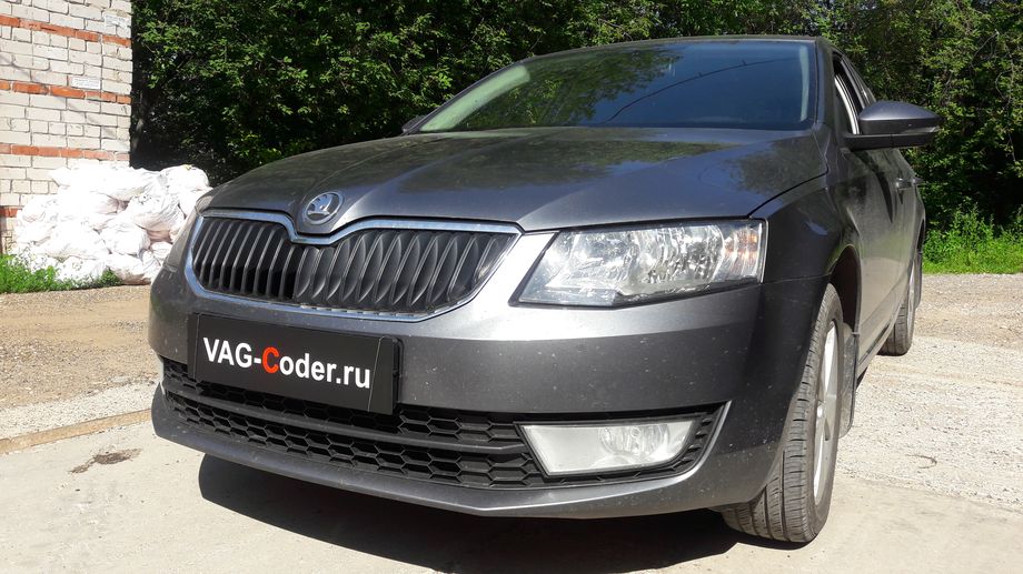 Skoda Octavia A7-1,4TSI-DSG7-2013м/г - устранение ошибки: Сбой в работе системы освещения а/м и Сбой в работе световых приборов автомобиля - обновление прошивки блока бортовой сети и комфорта (BCM) + параметрирование, и обновление устаревшей прошивки блока управления автоматической коробки передач DSG7 (DQ200-MQB) - устранение дерганья, пинков, рывков, задержек и подвисаний при переключении передач при разгоне и торможении на Шкода Октавия А7 в VAG-Coder.ru в Перми