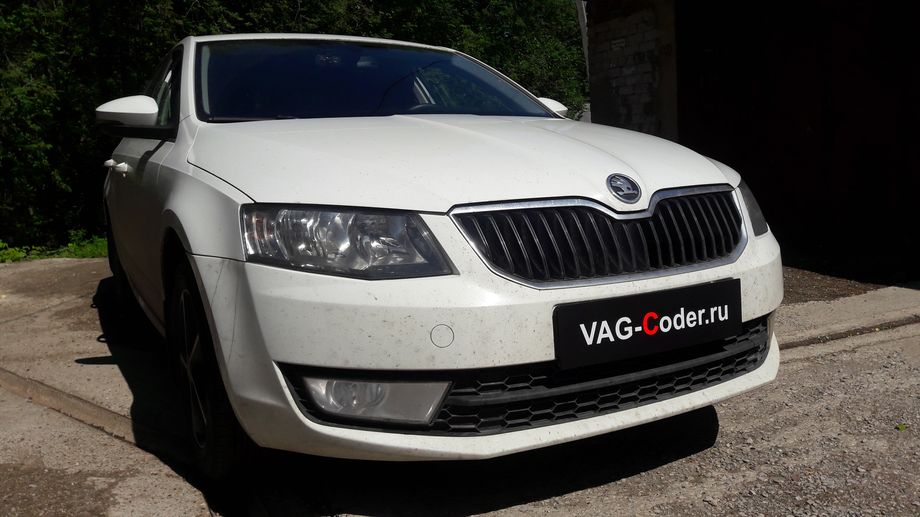 Skoda Octavia A7-1,6MPI(CWVA)-МКП5-2015м/г - обновление устаревшей прошивки двигателя 1,6MPI(CWVA) и программная активация и кодирование скрытых заводских функций на Шкода Октавия А7 в VAG-Coder.ru в Перми