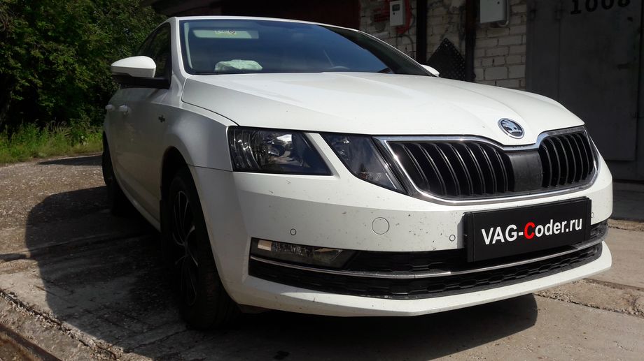 Skoda Octavia A7 FL-1,6MPI-МКП6-2019м/г - программная активация и кодирование скрытых заводских функций на Шкода Октавия А7 ФЛ в VAG-Coder.ru в Перми