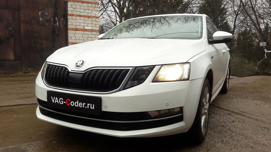 Skoda Octavia A7 FL-1,4TSI-DSG7-2020м/г - программная активация и кодирование пакета скрытых заводских функций, и разблокировка работы MirrorLink в движении (VIM MirrorLink) на Шкода Октавия А7 ФЛ в VAG-Coder.ru в Перми