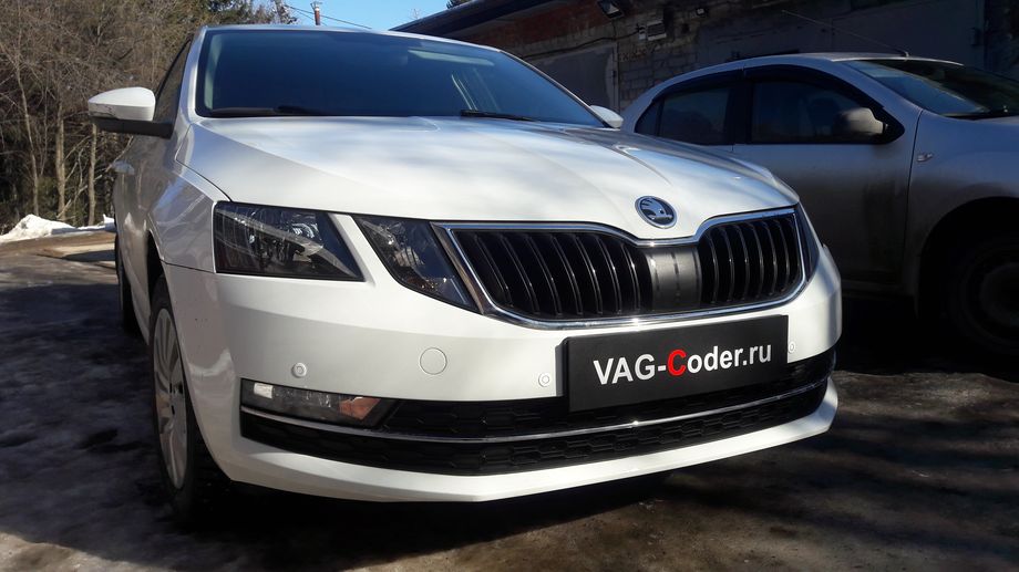 Skoda Octavia A7 FL-1,8TSI-DSG7-2020м/г - доустановка и активация программных функций ассистента выбора профиля режима движения Drive Mode (Драйв Мод) с сохранением памяти по выбранному режиму в DSG на Шкода Октавия А7 ФЛ в VAG-Coder.ru в Перми