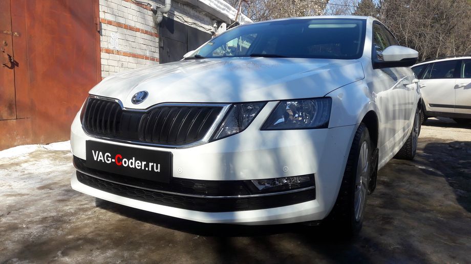 Skoda Octavia A7 FL-1,8TSI-DSG7-2020м/г - доустановка и активация программных функций ассистента выбора профиля режима движения Drive Mode (Драйв Мод) с сохранением памяти по выбранному режиму в DSG на Шкода Октавия А7 ФЛ в VAG-Coder.ru в Перми