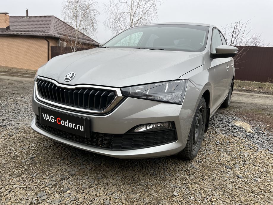 Skoda Rapid FL-1,6MPI-МКП5-2022м/г - программная активация и кодирование работы функций Apple CarPlay по беспроводному соединению магнитолы Bolero MIB3 на Шкода Рапид ФЛ в VAG-Coder.ru в Ростове-на-Дону
