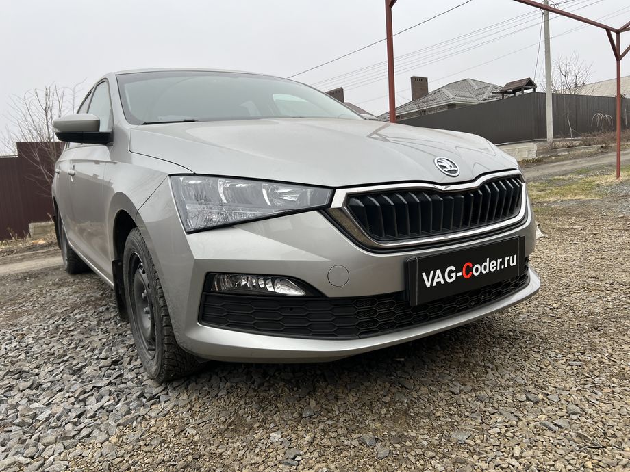 Skoda Rapid FL-1,6MPI-МКП5-2022м/г - программная активация и кодирование работы функций Apple CarPlay по беспроводному соединению магнитолы Bolero MIB3 на Шкода Рапид ФЛ в VAG-Coder.ru в Ростове-на-Дону