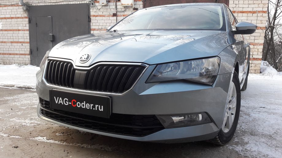 Skoda Superb 3-1,4TSI-DSG7-2018м/г - доустановка оригинального мультируля (MFL) со штатным заводским подогревом на Шкода Суперб 3 в VAG-Coder.ru в Перми