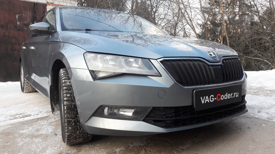 Skoda Superb 3-1,4TSI-DSG7-2018м/г - доустановка оригинального мультируля (MFL) со штатным заводским подогревом на Шкода Суперб 3 в VAG-Coder.ru в Перми