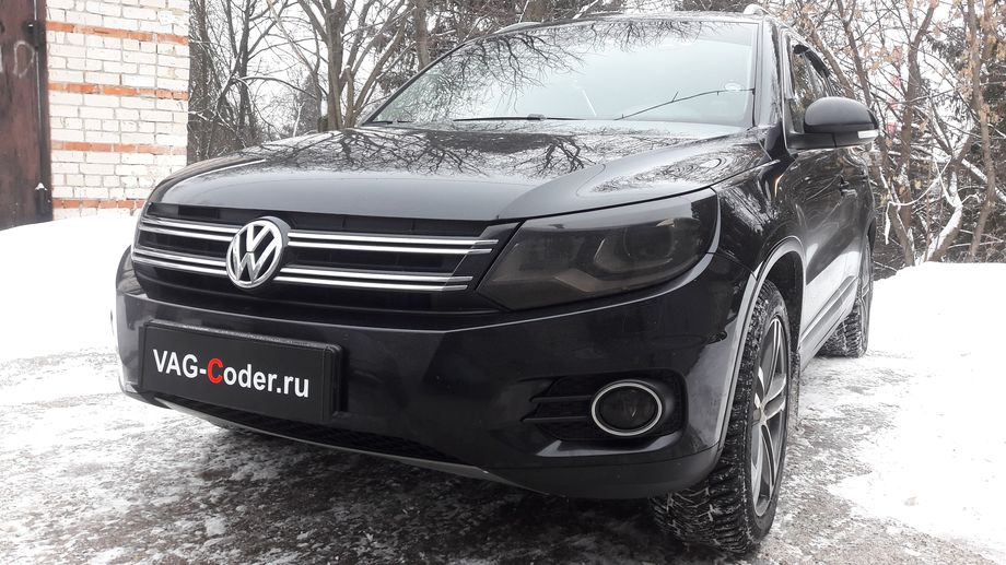 VW Tiguan-2,0TSI(CAWA)-4х4-АКПП6-2014м/г - обновление устаревшей прошивки блока управления двигателя 2,0TSI(CAWA) с отображением температуры масла двигателя в панели комбинации приборов, и обновление устаревшей прошивки блока управления Haldex (Халдекс), имеющее сбойное программное обеспечение блока управления полного привода на Фольксваген Тигуан в VAG-Coder.ru в Перми