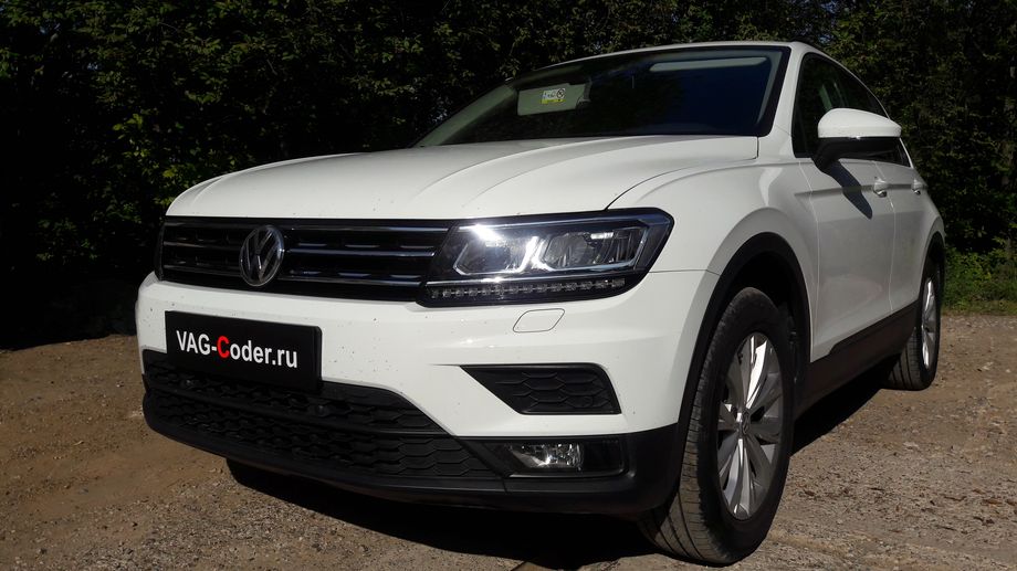 VW Tiguan NF-1,4TSI-4х4-DSG6-2020м/г - замена аналоговой приборки на новую цифровую панель комбинации приборов 10 дюймов (AID, Active Info Display) на Фольксваген Тигуан НФ в VAG-Coder.ru в Перми