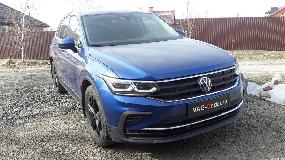 VW Tiguan NF-1,4TSI-DSG6-2021м/г - обновление устаревших прошивок блоков управления: магнитолы MIB3 Discover Media (Дискавер Медиа МИБ3), блока бортовой сети и комфорта (BCM), диагностического интерфейса шины данных (gateway, гейтвей), модуля аварийного вызова и коммуникационного блока (Глонасс); и обновление навигационных карт на штатной магнитоле MIB3 Discover Media на Фольксваген Тигуан НФ в VAG-Coder.ru в Ростове-на-Дону